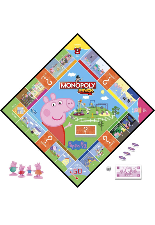 Monopoly Junior: Peppa Pig Edition Board Game