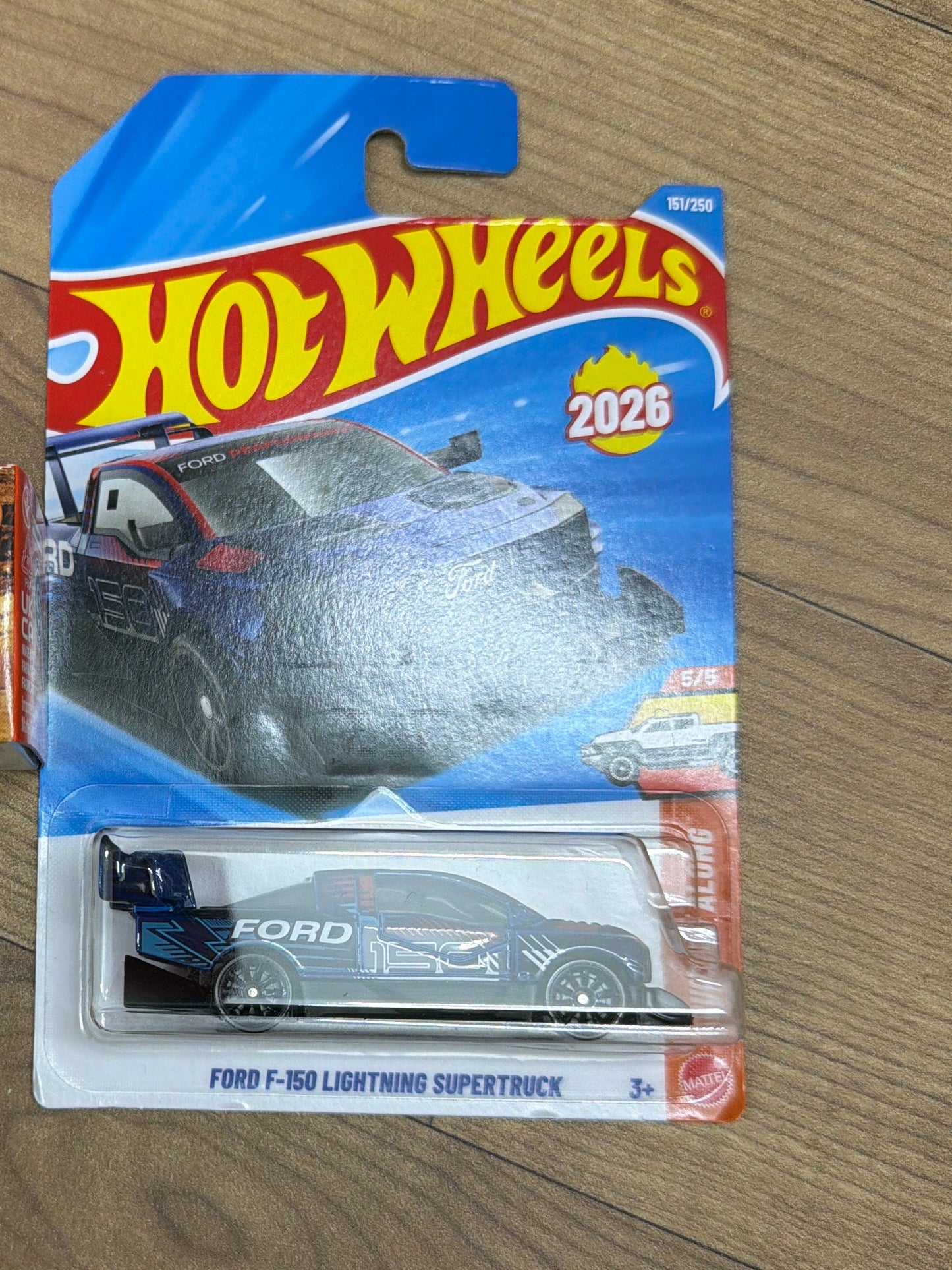 SINGLE HOT WHEELS CAR FORD F-150 LIGHTNING SUPERTRUCK