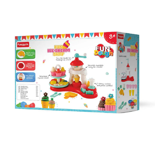 Funskool Fundough Ice Cream Shop Playset