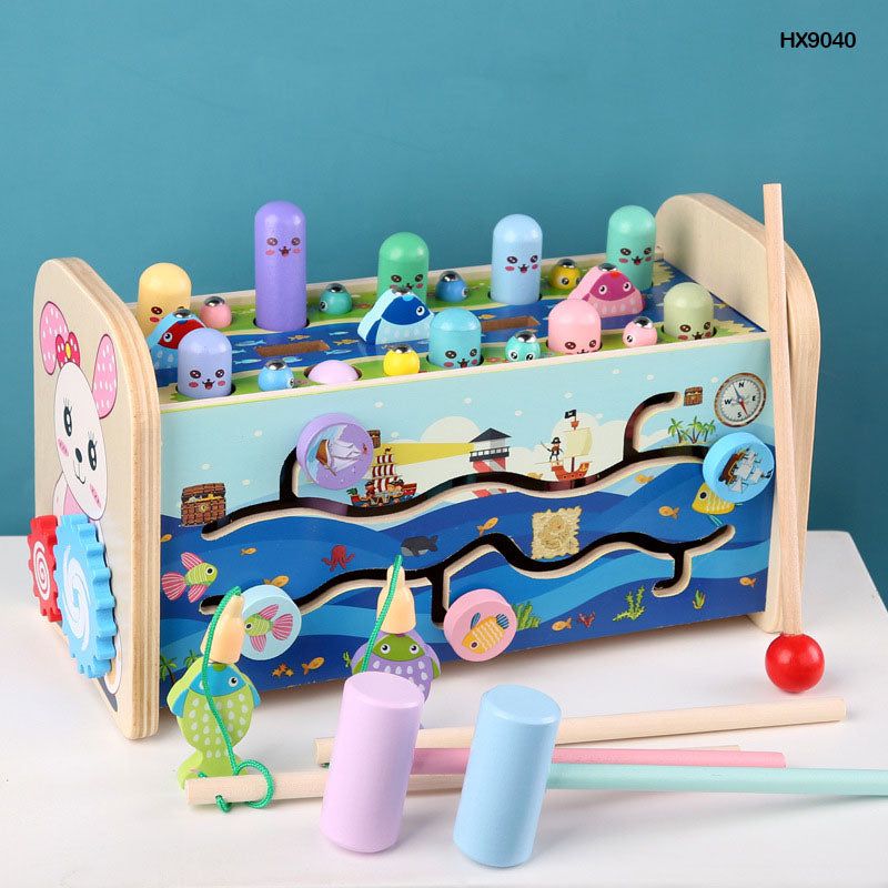 7 in 1 Wooden Hammer Toy Set