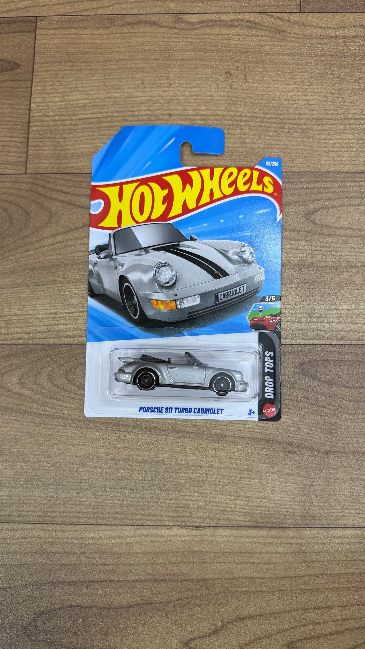 PORSCHE 911 TURBO CABRIOLET- A CASE OF 2027-SINGLE HOTWHEELS CARS