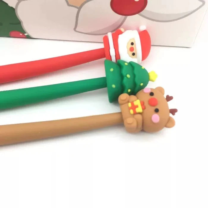 Christmas Theme Toper Floppy Pen - 1 pc