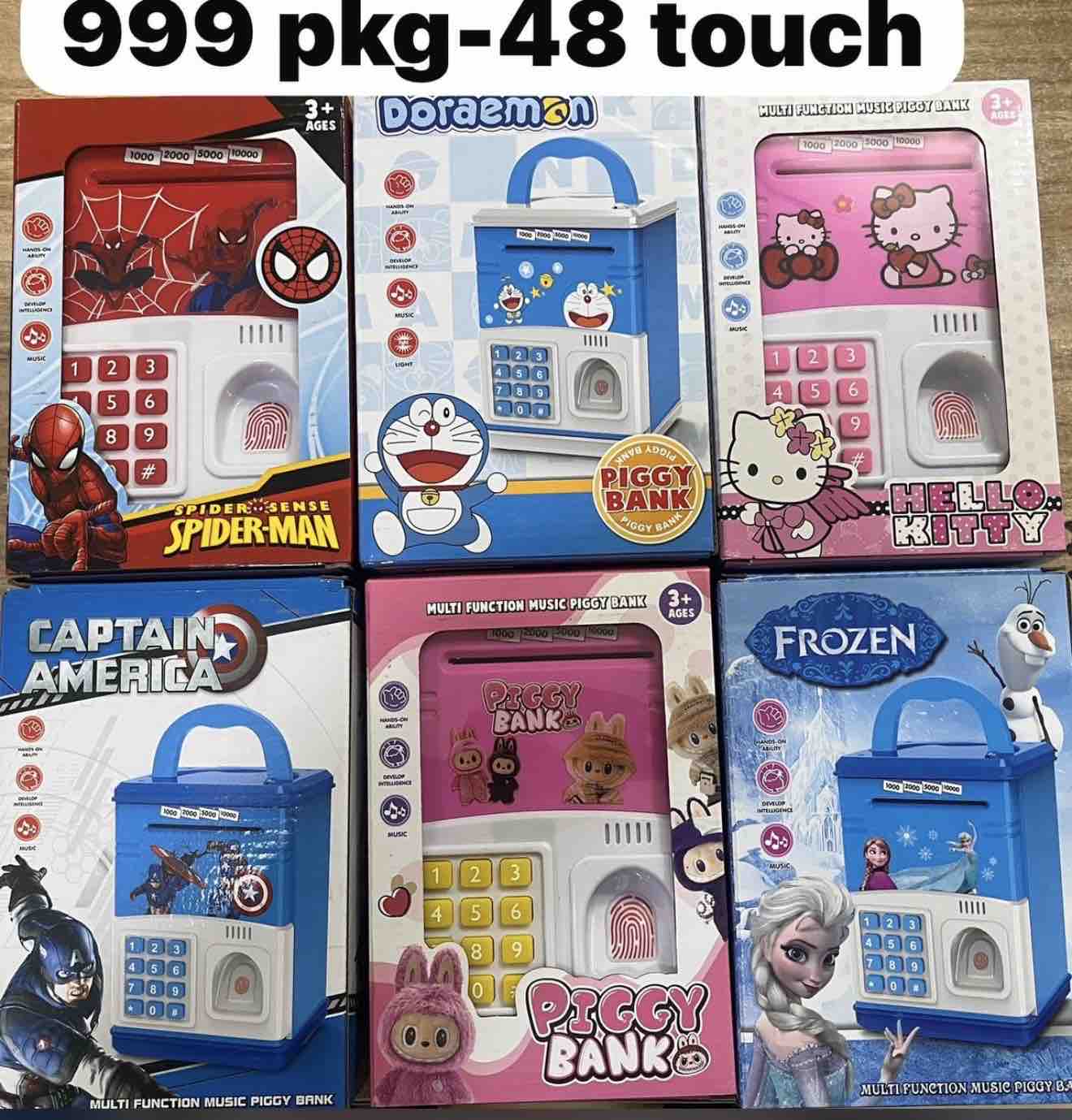 ATM- Piggy Bank with Finger Sensor