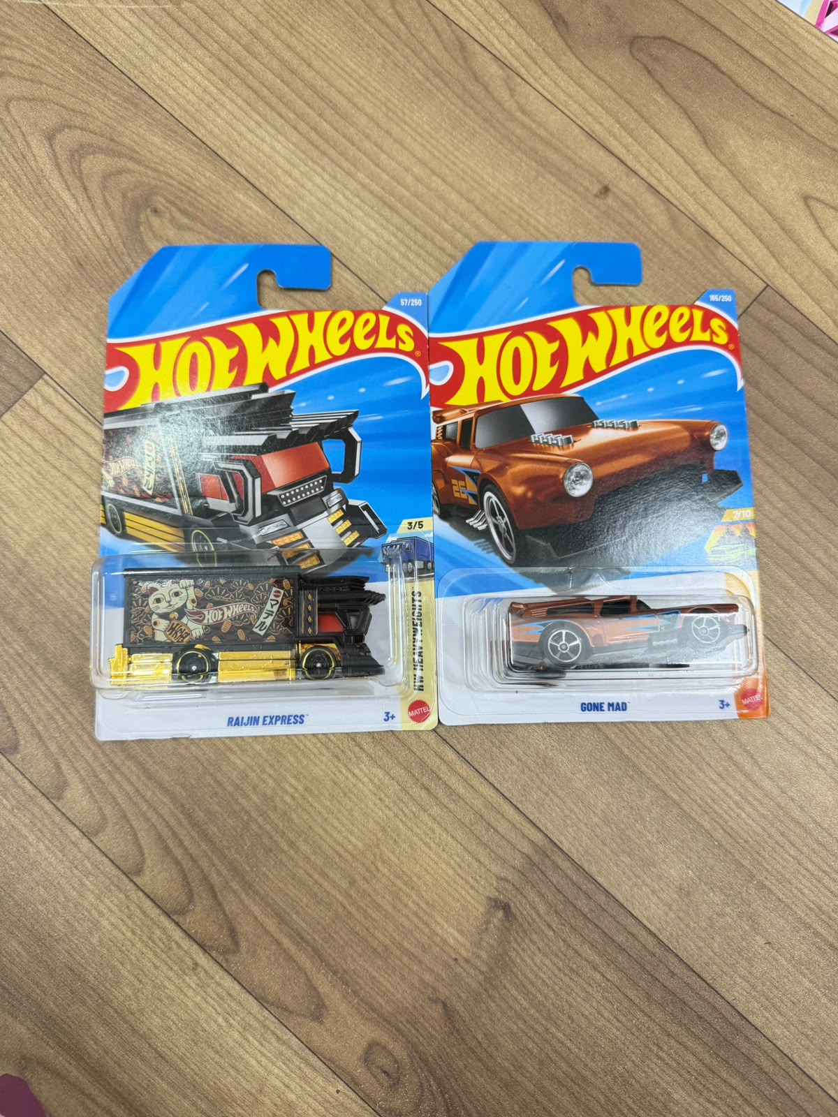 SINGLE HOT WHEELS CAR RAIJIN EXPRESS AND GONE MAD