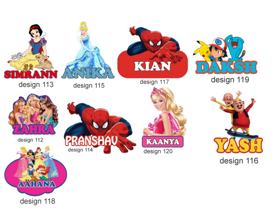 Customised/ Personalised Name Plate