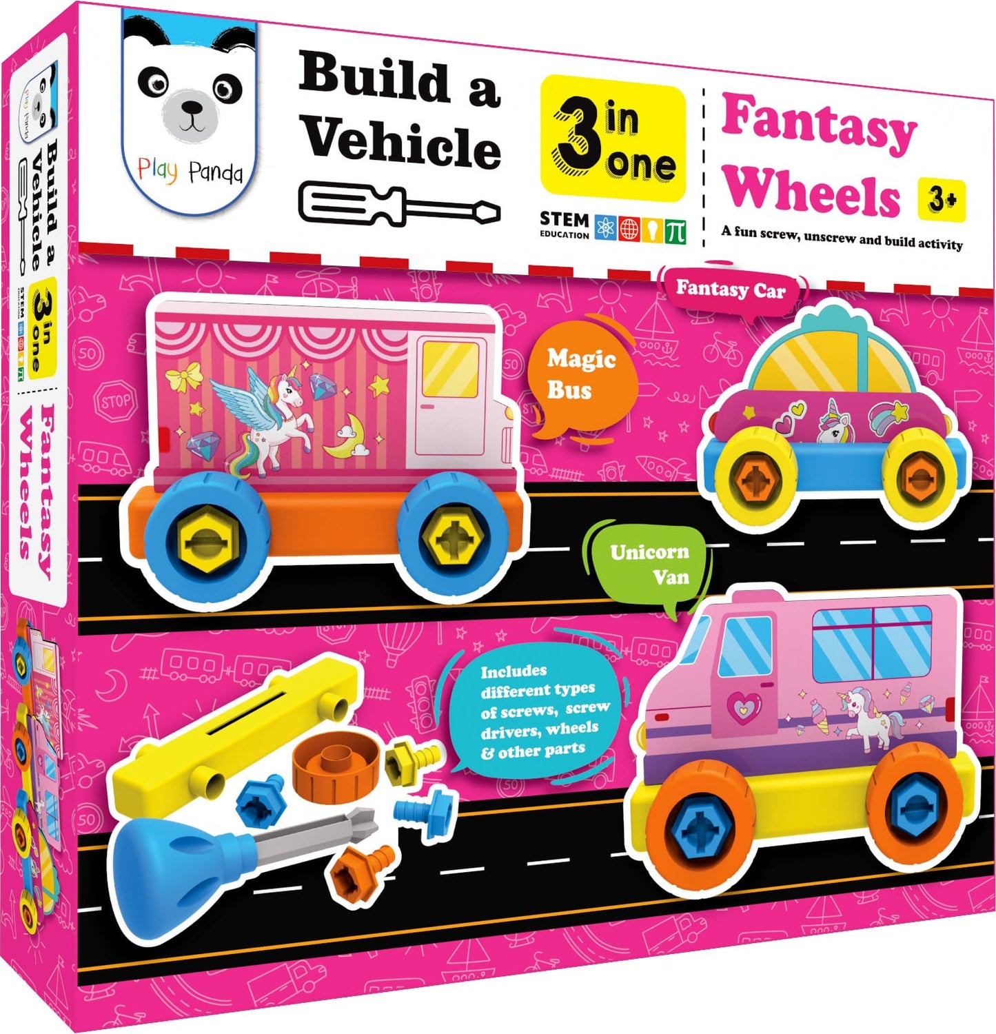 Bulid A Vehicle 3in1 Fantasy Wheels