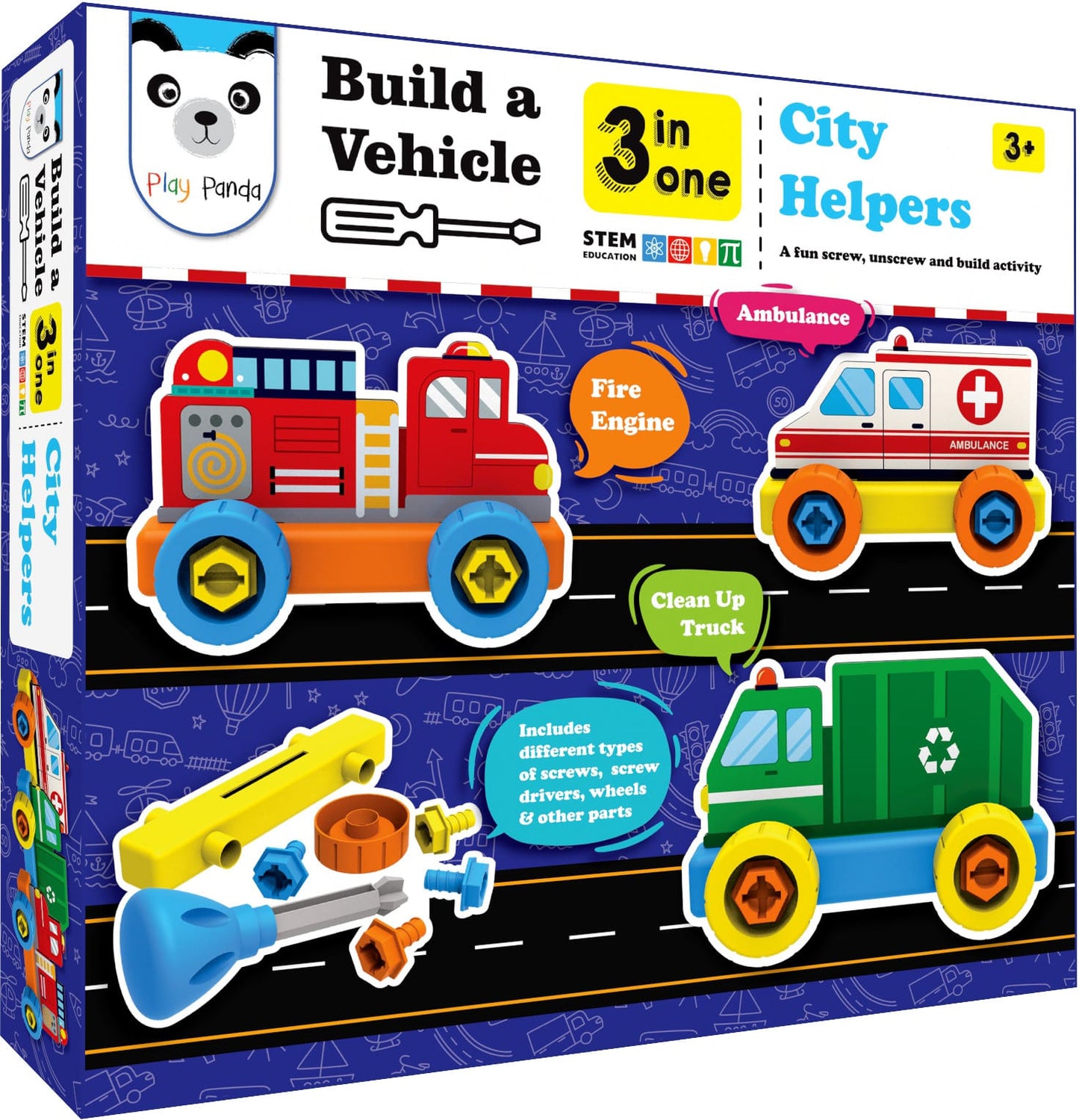 Bulid A Vehicle 3in1 City Helpers