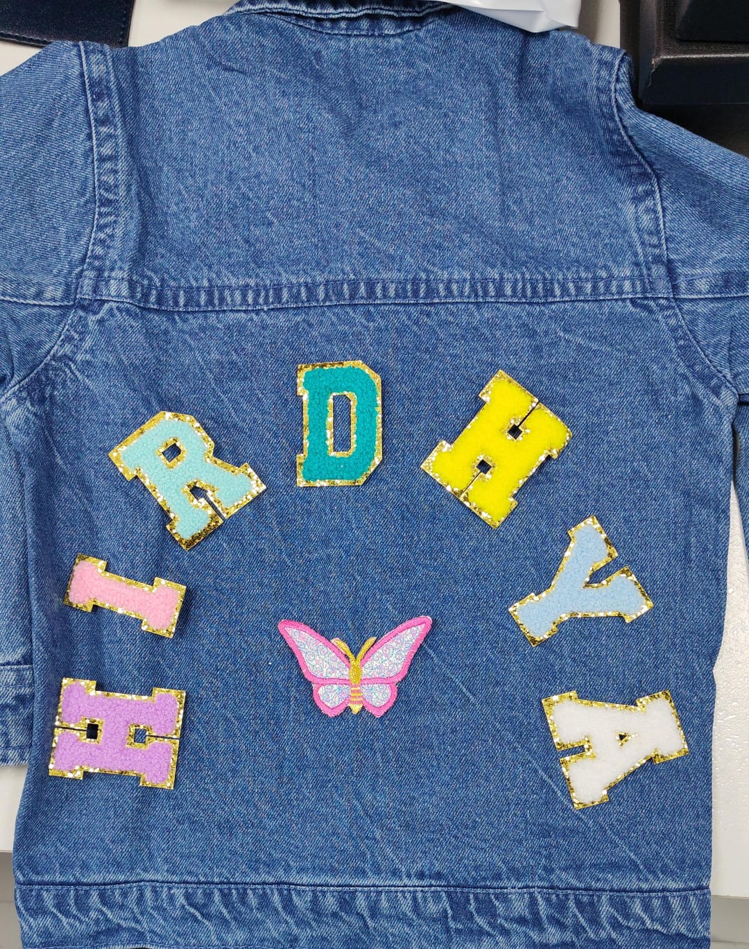 Custom Kids Denim Jacket/ Personalized Denim Jackets