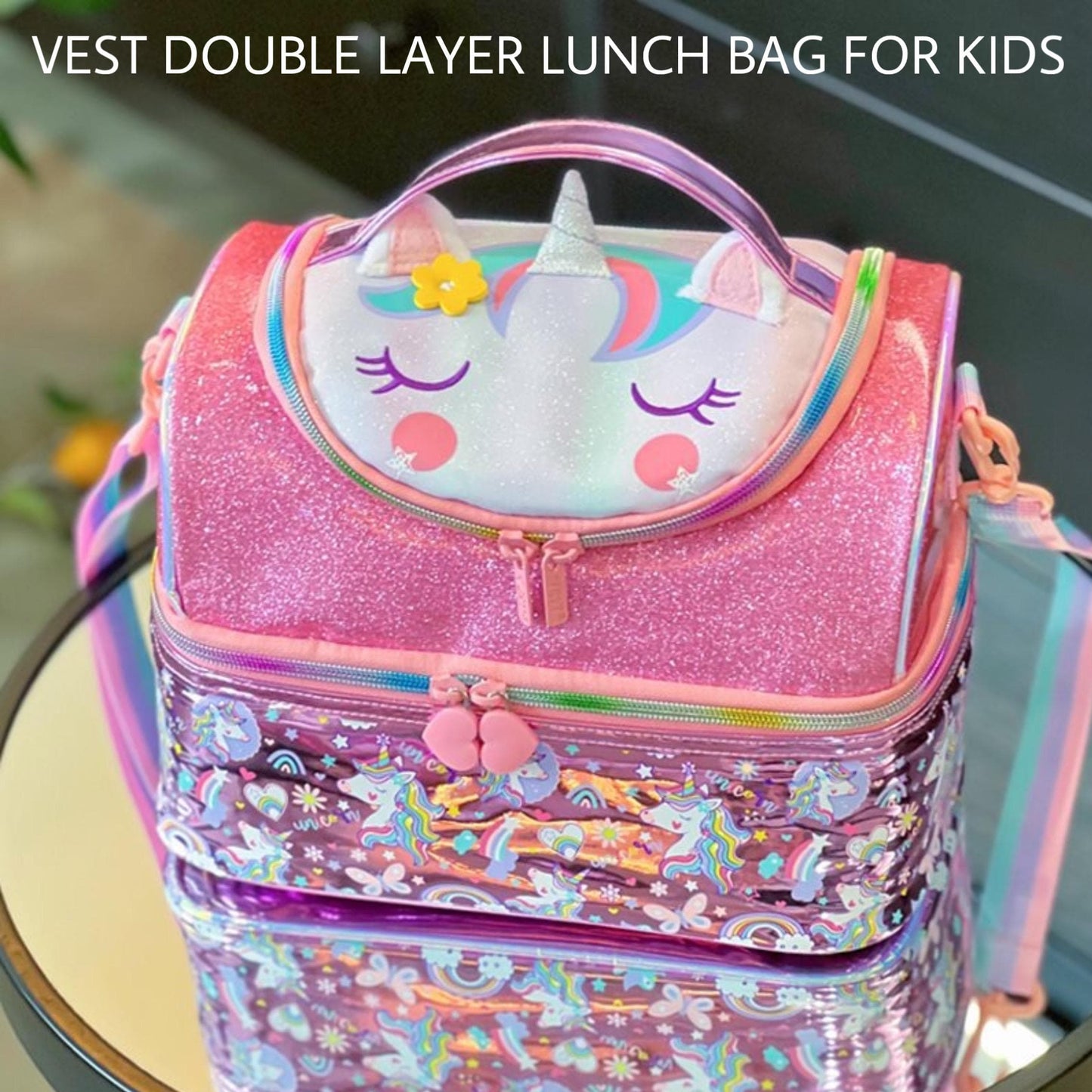 Thermal Double Partition Lunch Bag