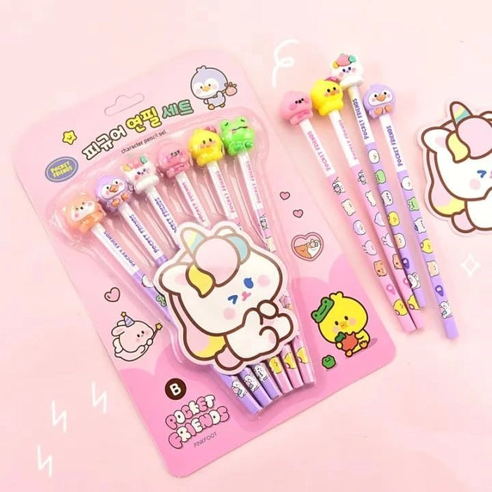 Pencil Set with Topper