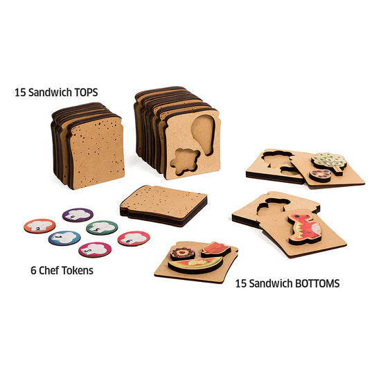 Sandwich Mix Up- Speedy Touch and Match Game