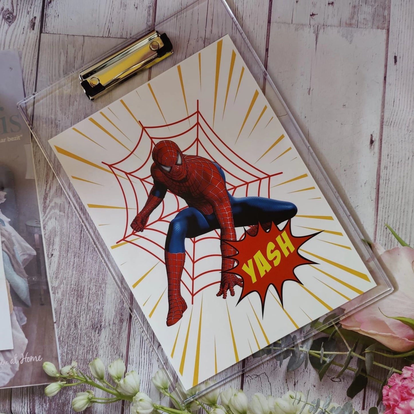 Personalised Writing Pad- Sticker