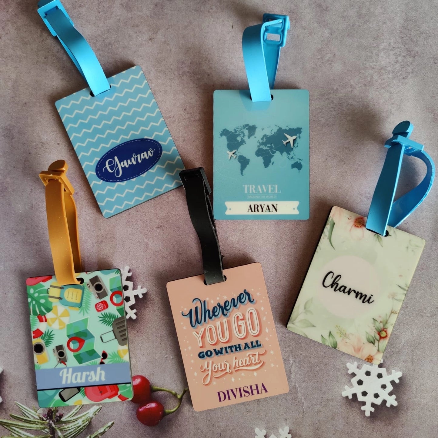 Personalised Travel Bagtag (Set of 2)