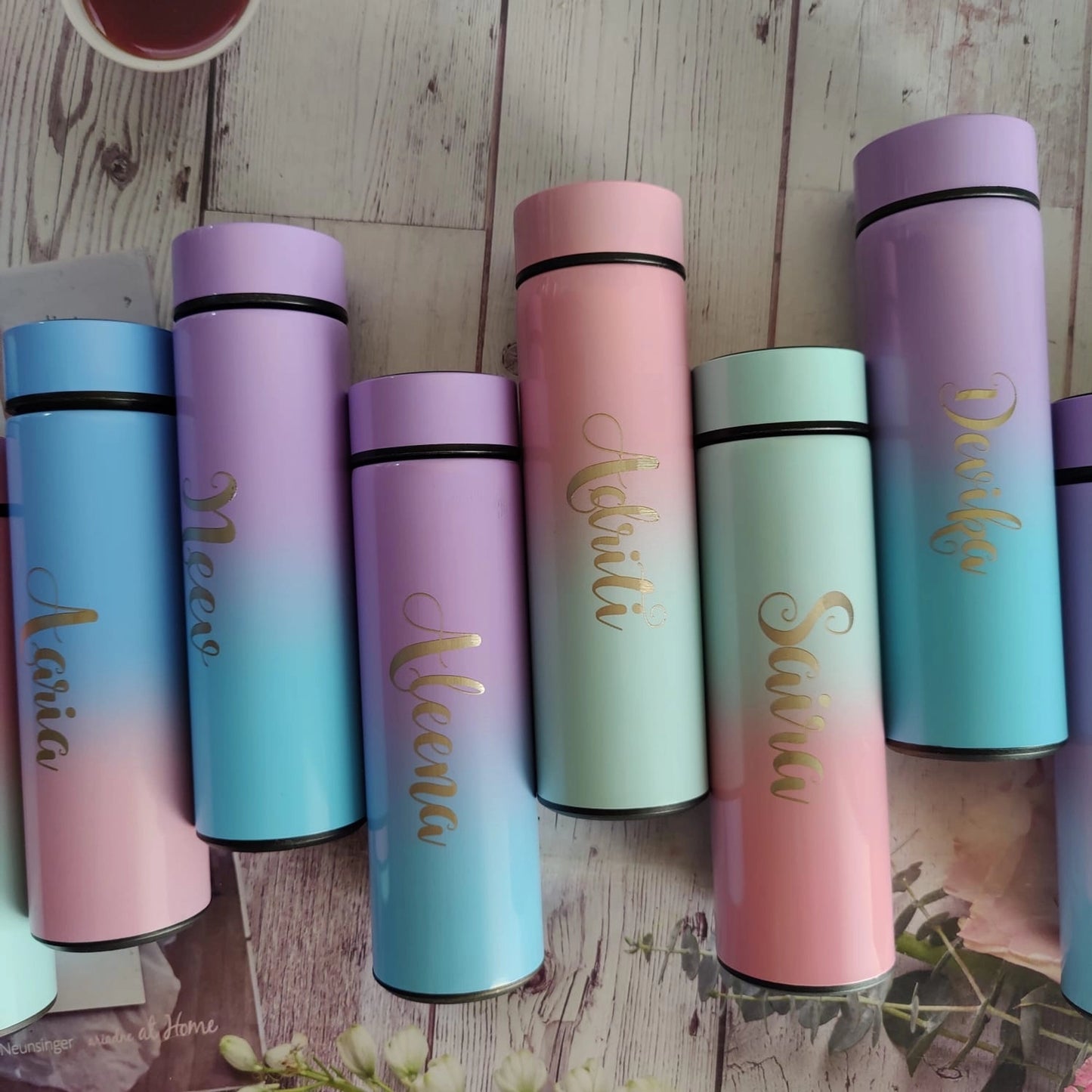 Personalised Gradient Bottle