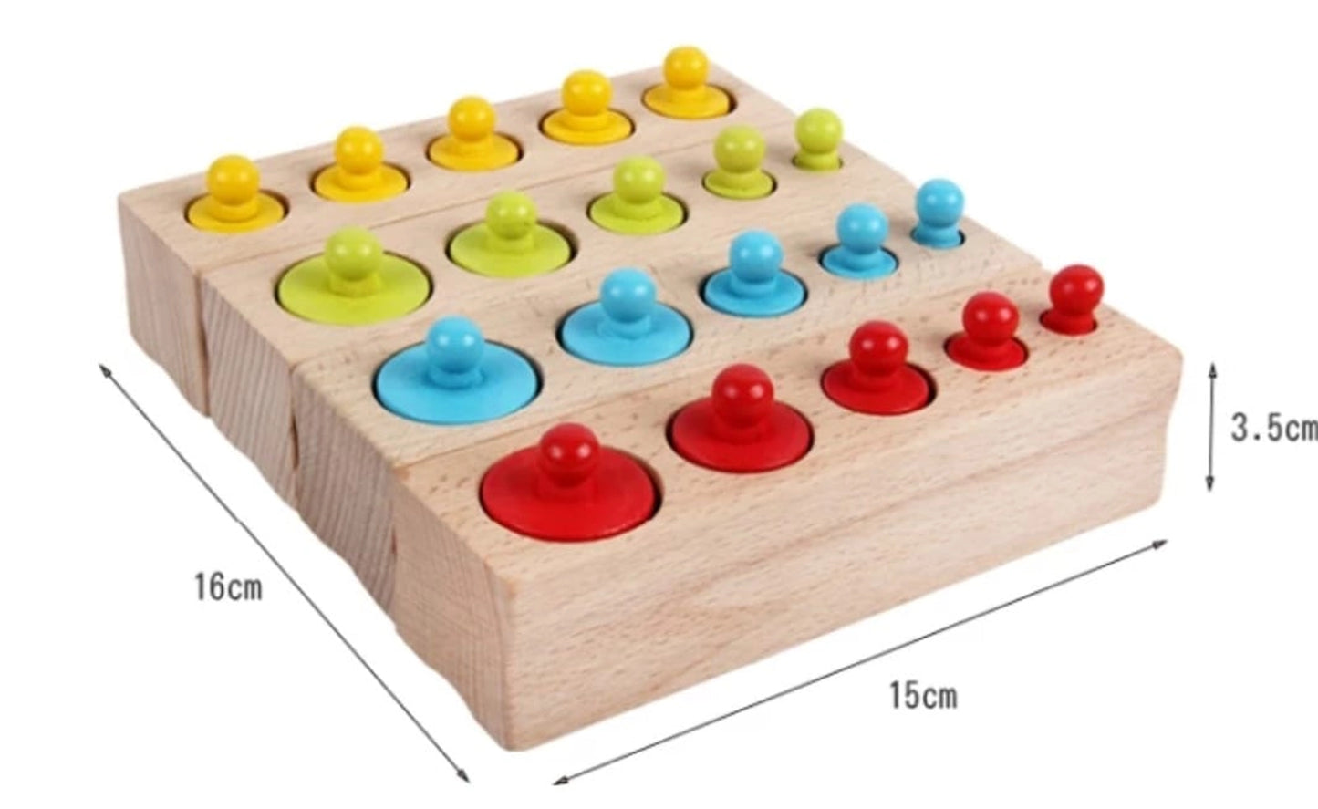 Wooden Knob Cylinders