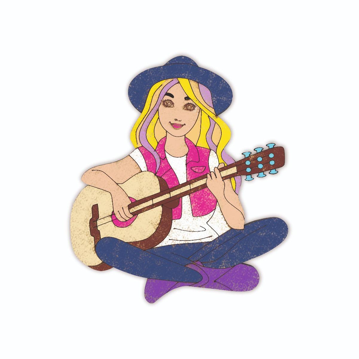 RATNA'S Barbie Wooden Painting KIT for Girls