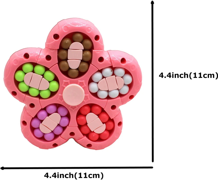 Fingertip Gyro Rubiks Cube IQ Ball Multi Colours for Kids