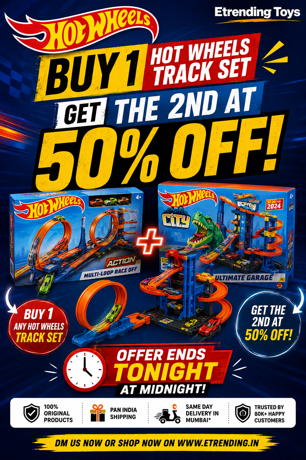 Track Sets- Hotwheels on OFFERS