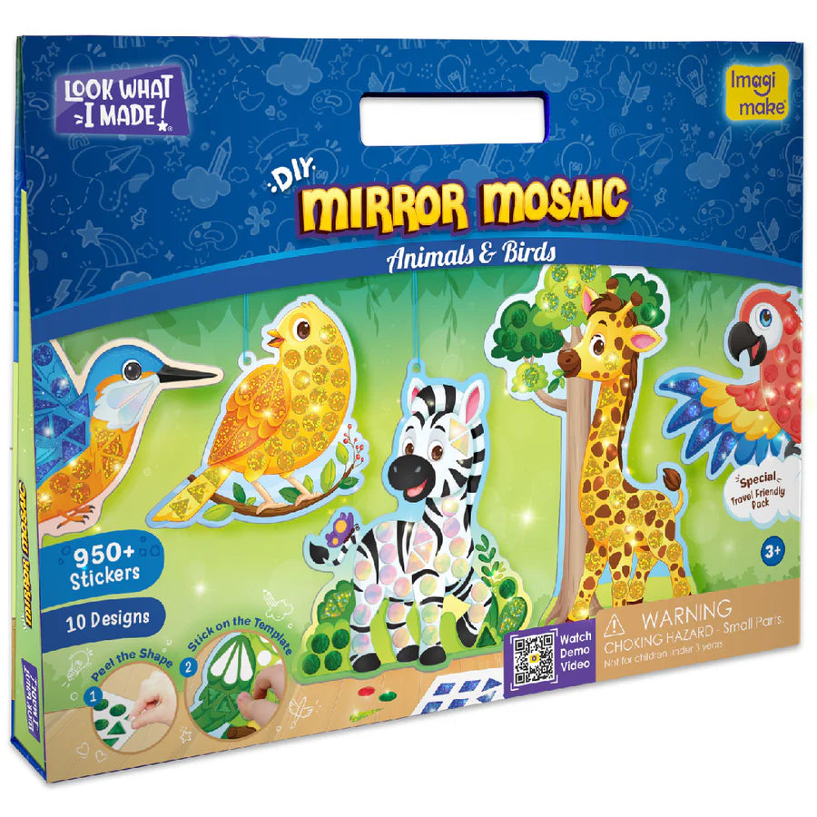 Imagimake Mirror Mosaic - Animals & Birds