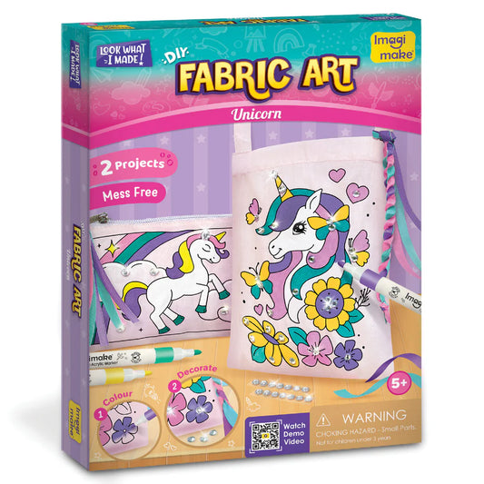 Fabric Art - Unicorn