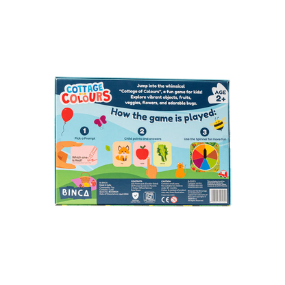 Cottage of Colours - 6 in 1 Flash Cards Set