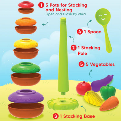 Leaps & Bounds - Stacking Pot