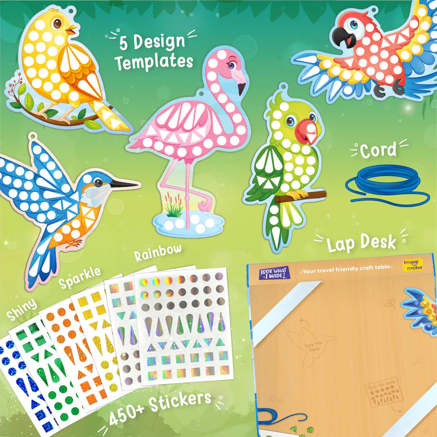 Imagimake Mirror Mosaic - Birds