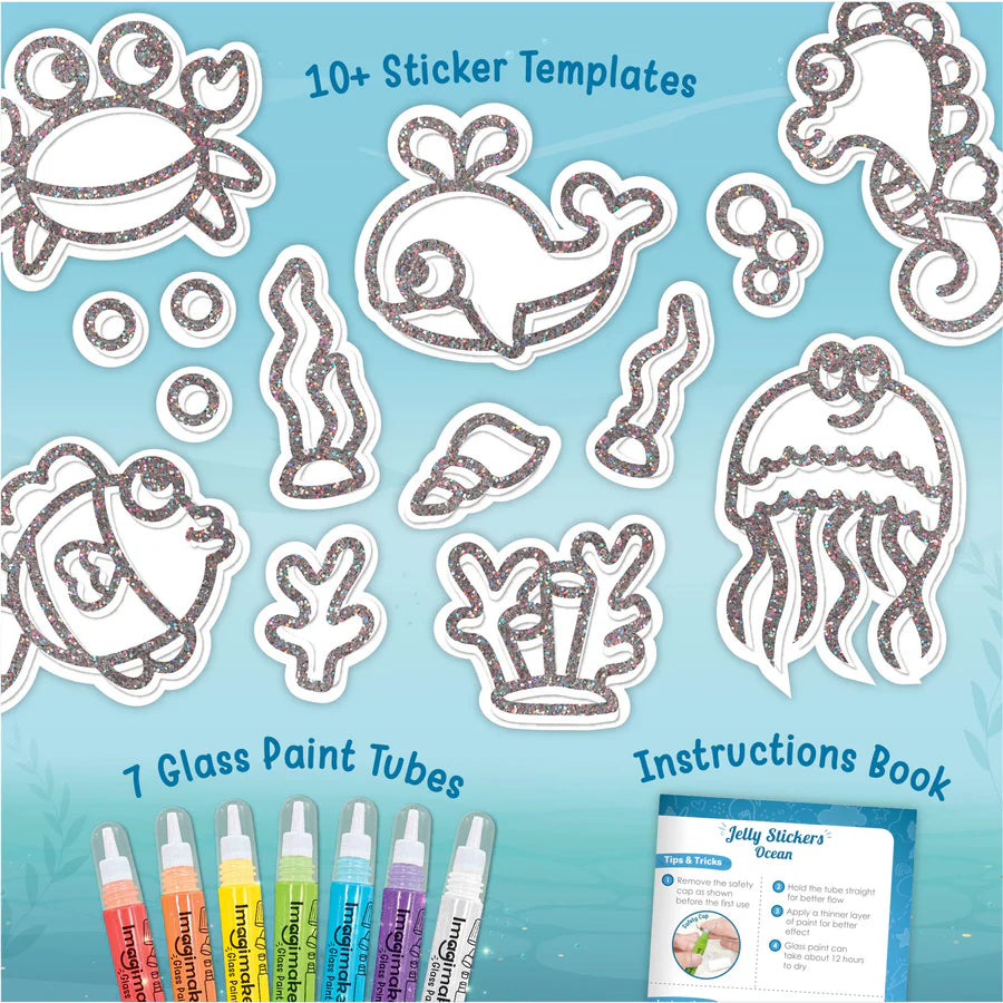 Jelly Stickers - Ocean