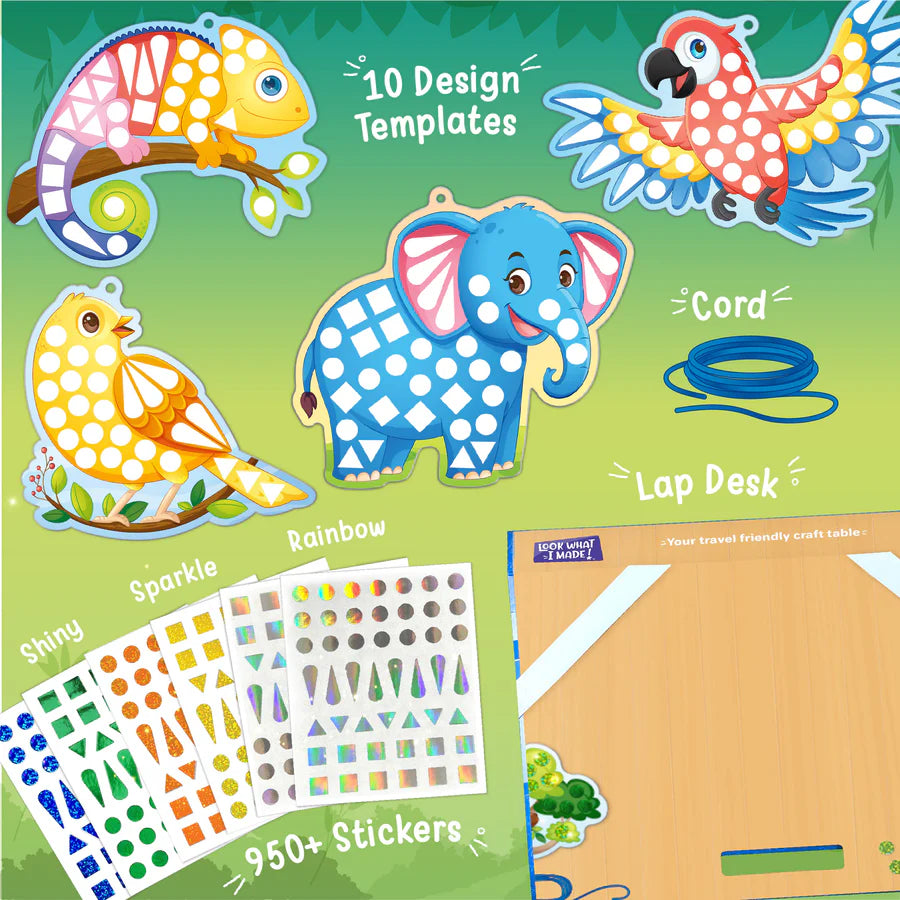 Imagimake Mirror Mosaic - Animals & Birds