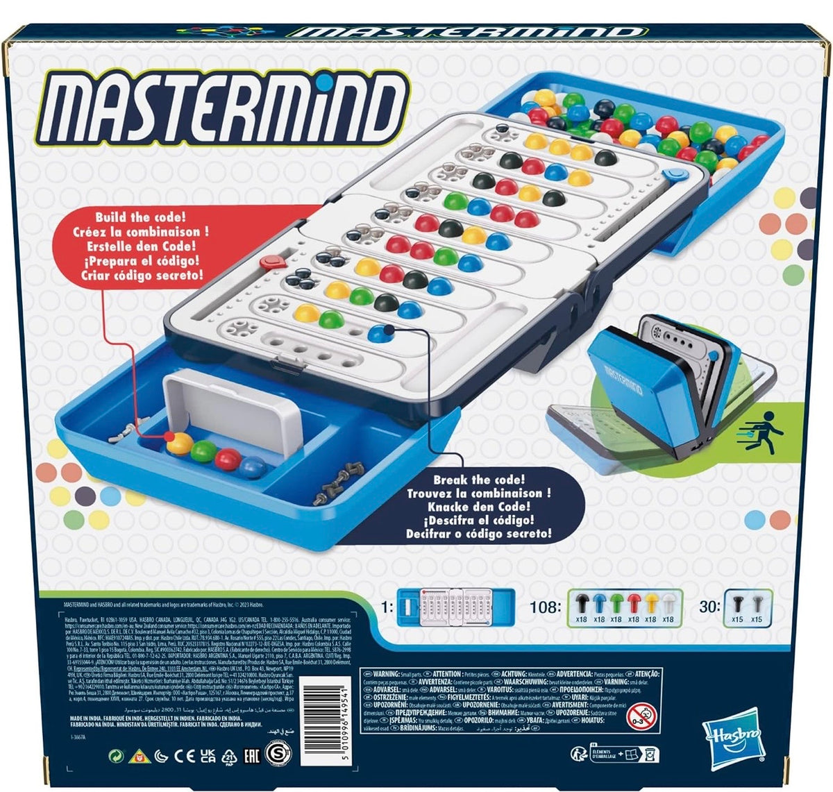 Hasbro Gaming Mastermind The Classic Code Cracking Game