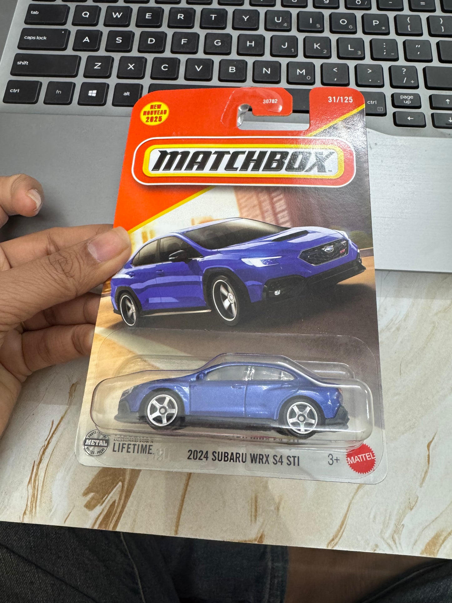 MATCHBOX 2024 SUBARU WRX S4 STI