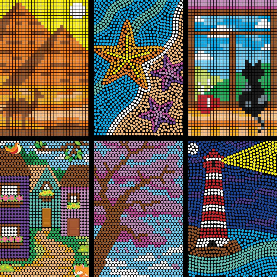 Imagimake Mystery Mosaic - Landscapes