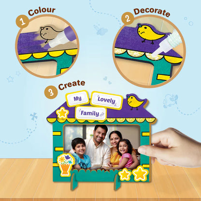 Imagimake DIY Wood Art - Photo Frame