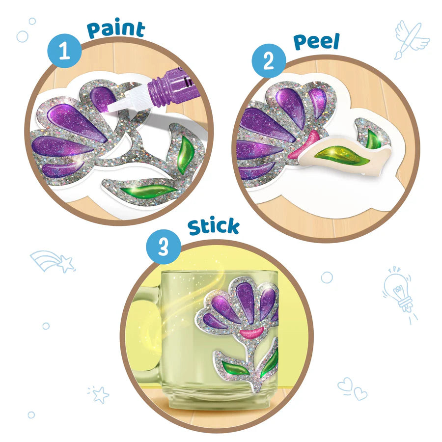 Jelly Stickers - Flower & Butterfly