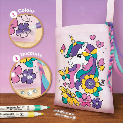 Fabric Art - Unicorn