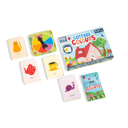 Cottage of Colours - 6 in 1 Flash Cards Set