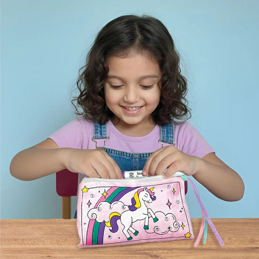 Fabric Art - Unicorn