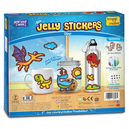 Imagimake Jelly Stickers - Dino
