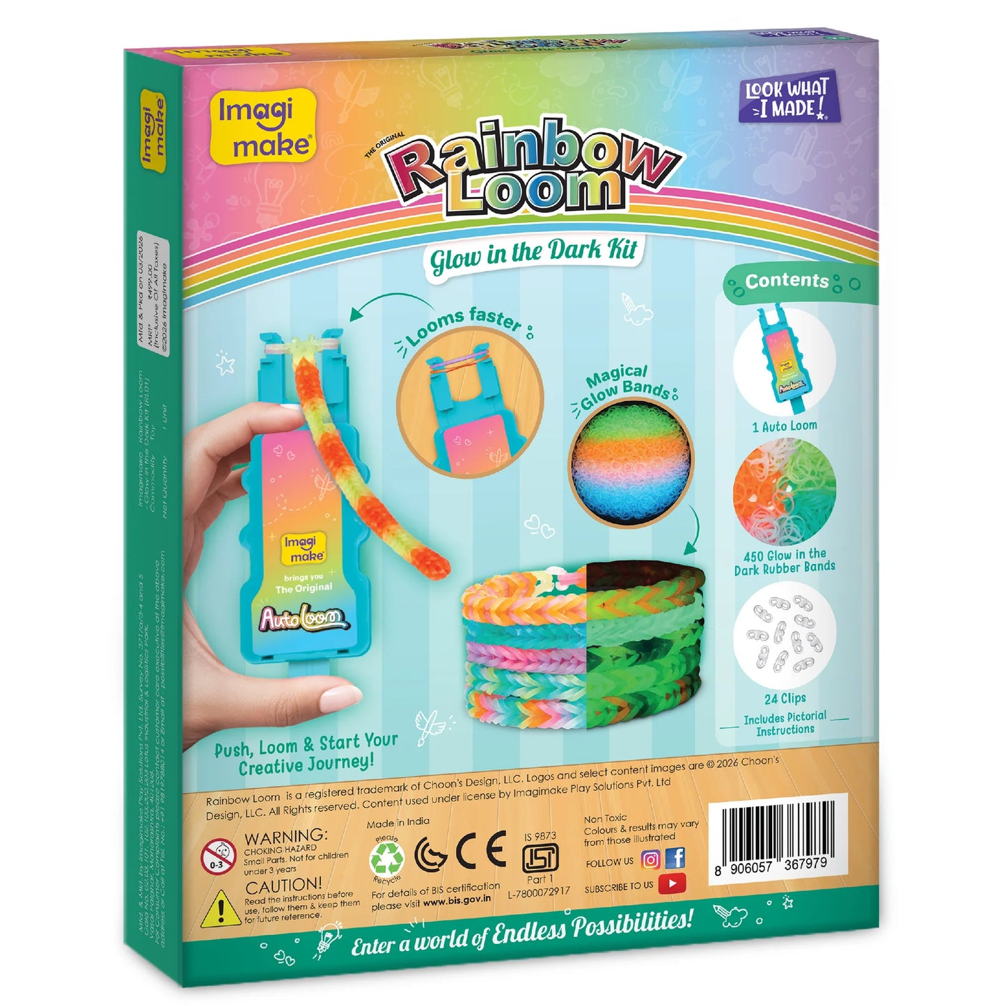 Rainbow Loom - Glow in the dark
