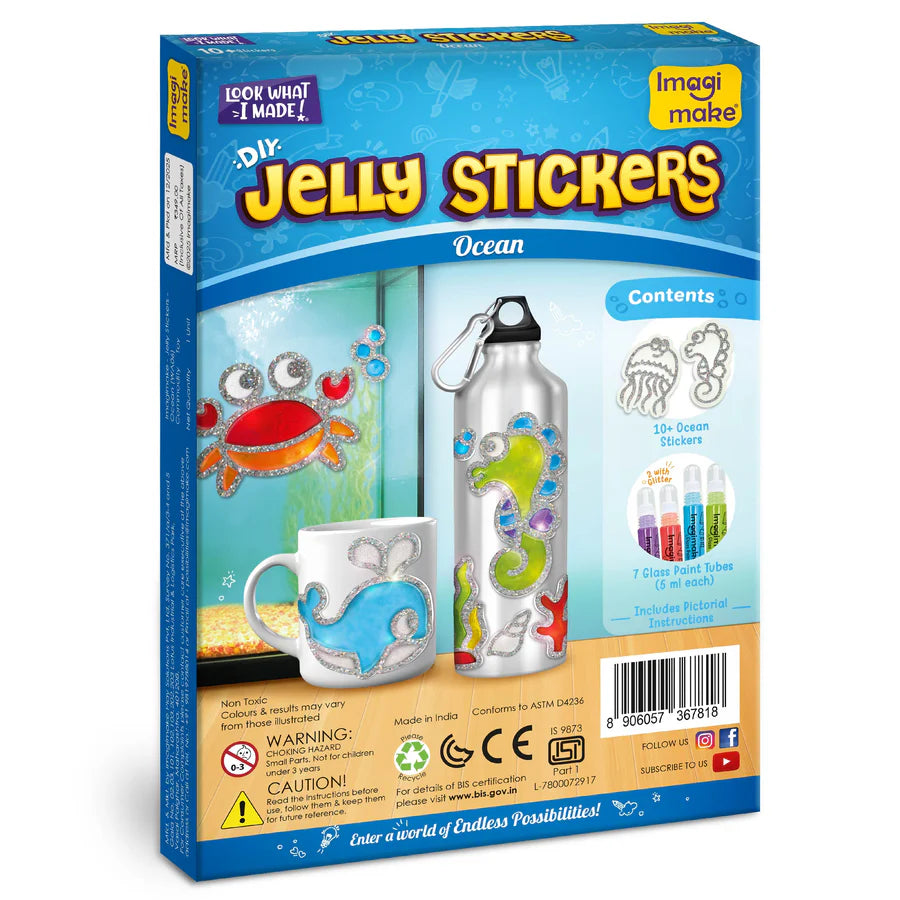 Jelly Stickers - Ocean