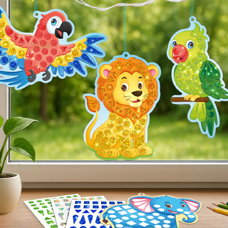 Imagimake Mirror Mosaic - Animals & Birds