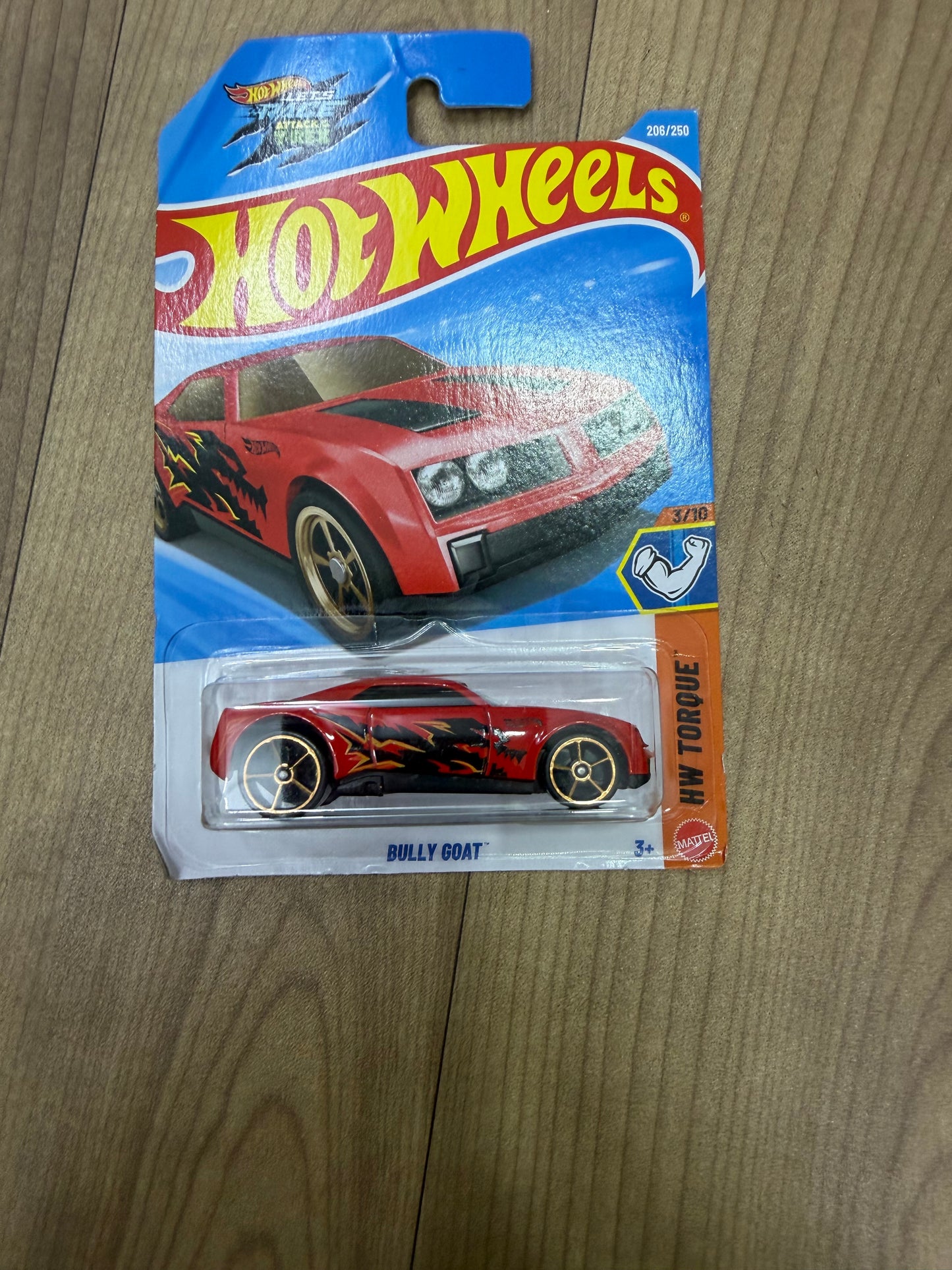 SINGLE HOTWHEELS CAR- BULLY GOAT