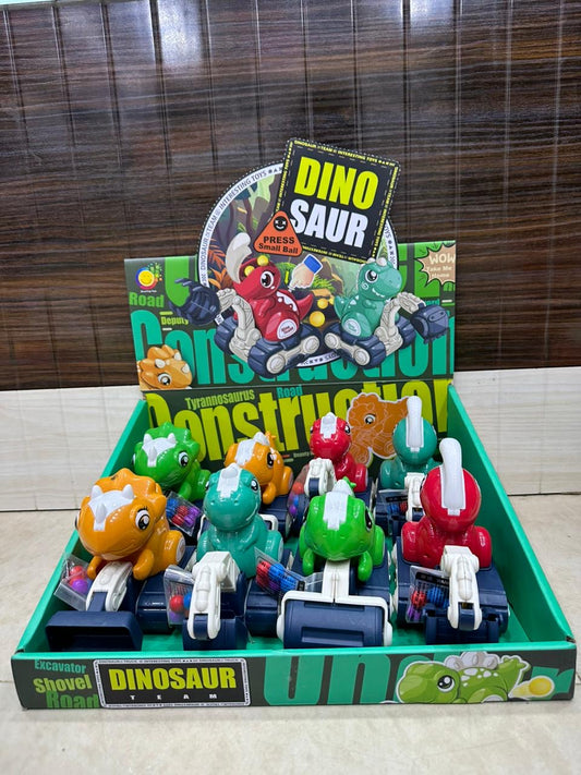 Dinosaur Engineering Inertia Toy Construction Vehicles For Kids
