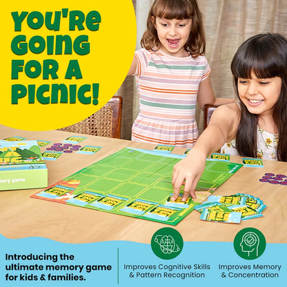I Went for a Picnic - Memory Game