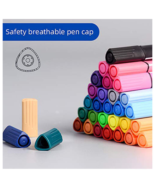 Washable Watercolor Pens 24 Sketch Pens for Kids