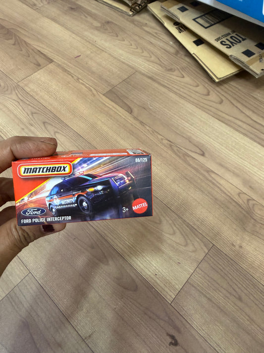 DNK70 (MATCHBOX PWR GBRS HERITAGE)-FORD POLICE INTERCEPTOR