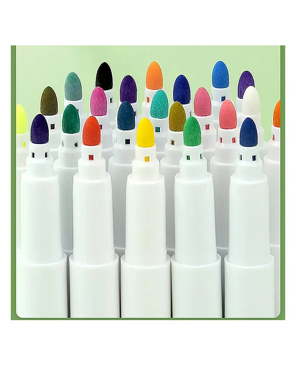 Acrylic Art Marker Set – (48 pieces – Multicolor) - Girls & Boys