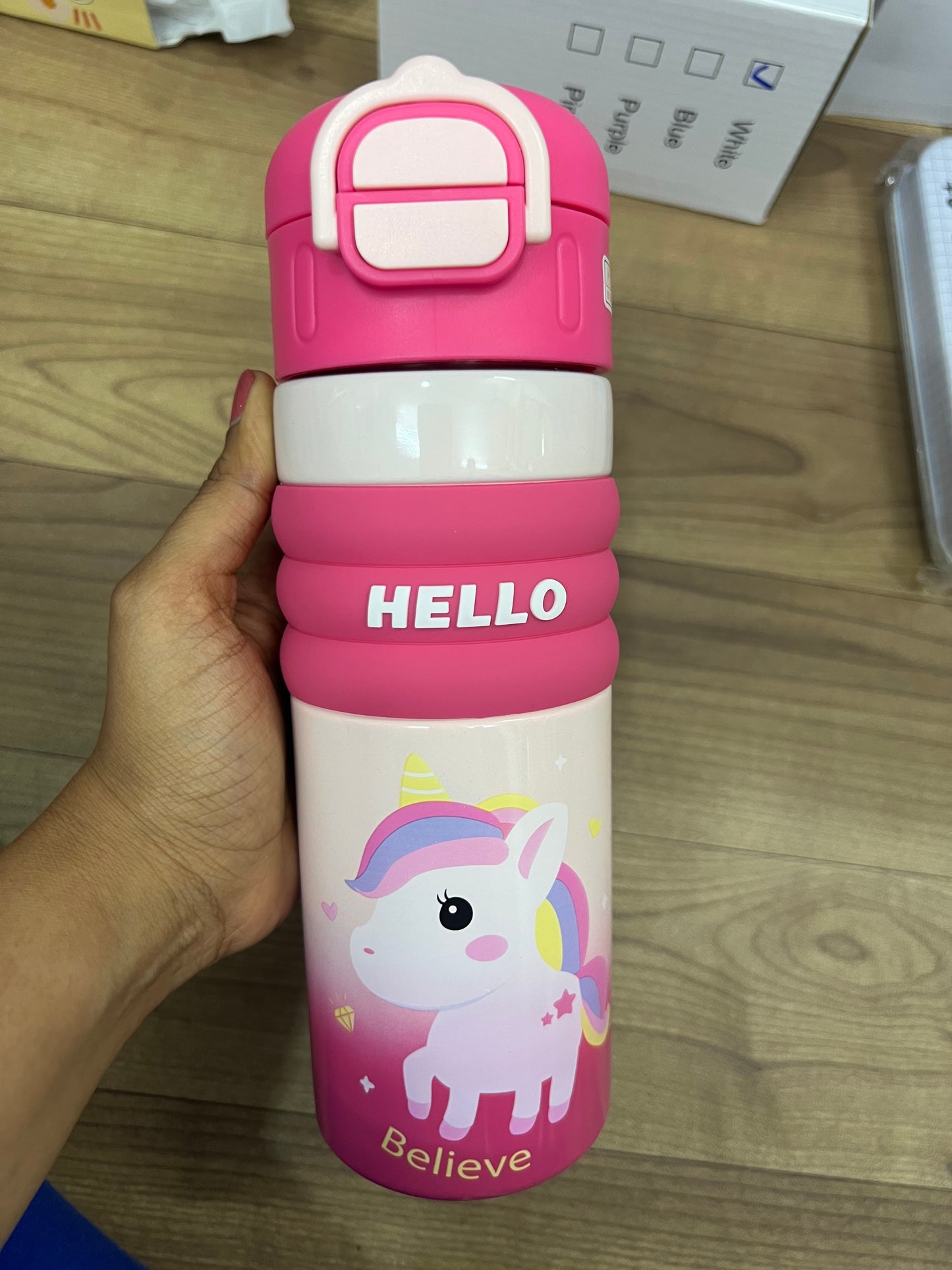 New character Twin Cup steel insulated bottles