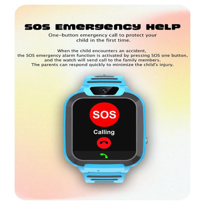 Spiky Basilisk Kids' Cute Waterproof Smartwatch With GPS