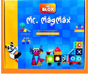 Mr. Blox- Mr.Magmax (90+12BRIX TILES+ MR. BRIX 300)